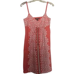 Tommy Bahama Women's Coral Floral Casual Dress